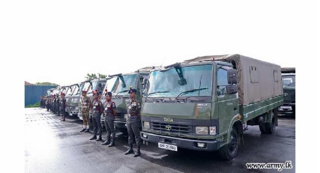 ඉවත්කළ වාහන 76ක් යුද්ධ හමුදාවෙන් නවීකරණය කර සේවයට